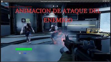 ANIMACION DE ATAQUE DEL ENEMIGO Y MUERTE DEL PLAYER - UNREAL ENGINE 4