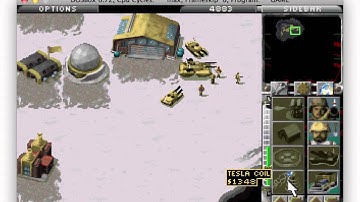 C&C Red Alert in Mac OS DosBox