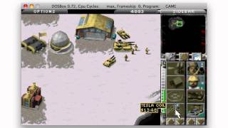 C&C Red Alert in Mac OS DosBox