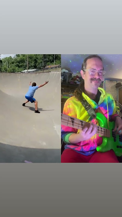 Bowling Ball In A Skate Park