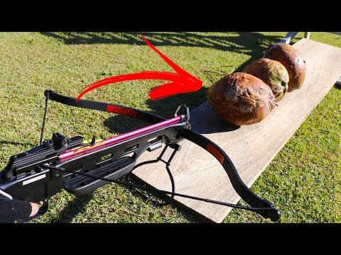 DESTROYING OBJECTS WITH A CROSSBOW