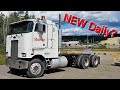 Test drive after 19 years in the trees 1994 Peterbilt 362 AKA Stubby