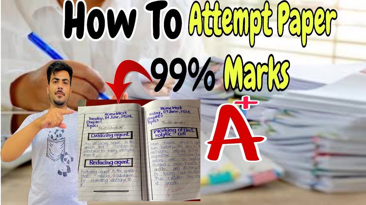 How Attempt Paper How To Attempt Question Paper In Exam | 99% Result | - YouTube