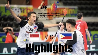 Singapore vs Philippines | World Floorball Championships 2022 | (full highlights)