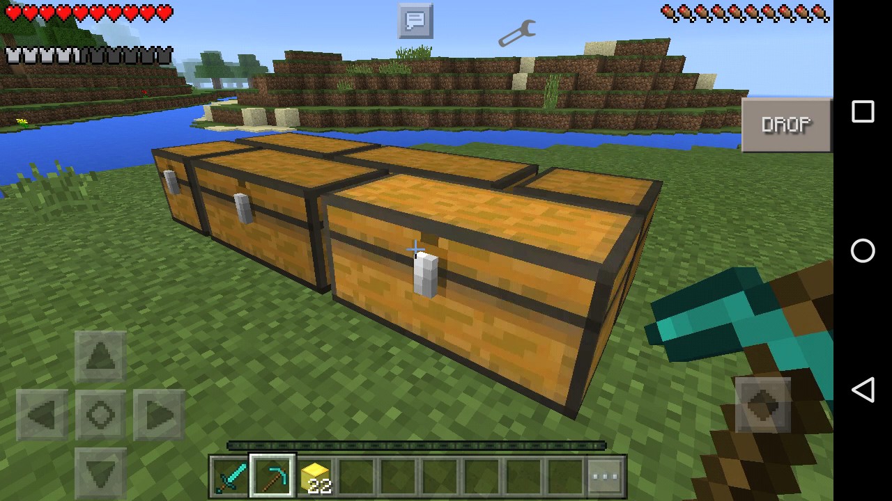 Playing around with lucky blocks