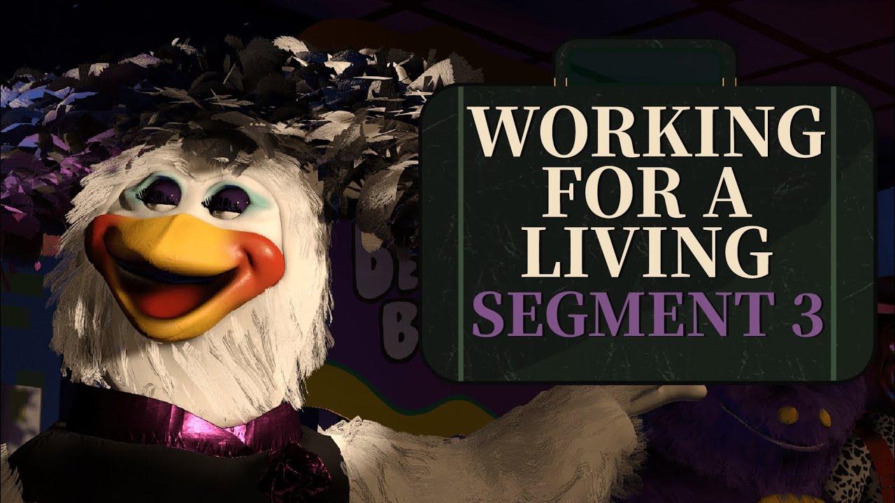 Chuck E. Cheese's Pizza - Working For A Living Segment 3 (3-Stage)