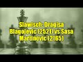 Slawisch: Dragisa Blagojevic (2521) vs Sasa Martinovic (2165)