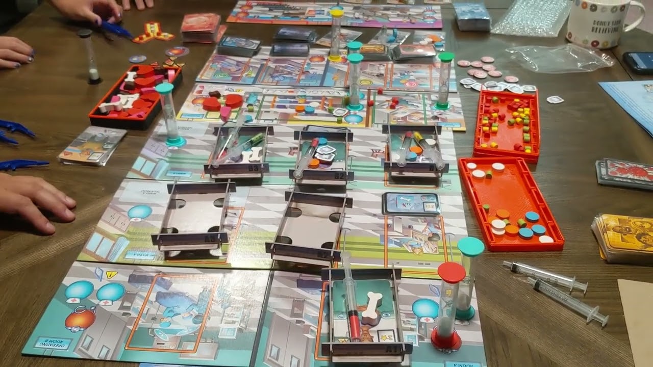 Rush MD - Board game reel review