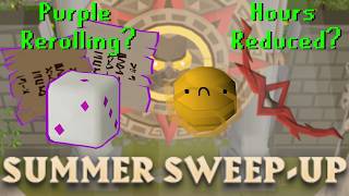 These Changes Are NUTTY - Summer Sweep Up 2026 Feedback