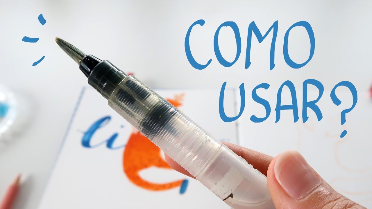 WATER BRUSH / PINCEL COM RESERVATÓRIO - Dicas