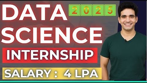 Data Science Internships for Freshers 2025 | Apply Fast! Last Day to Apply 🚀