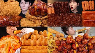 korean foods satisfying big bites mukbang compilation pt.18