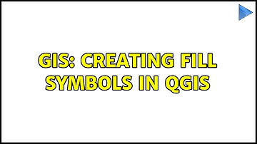 GIS: Creating fill symbols in QGIS