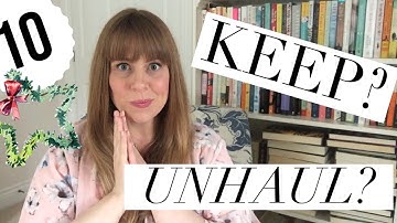 Konmari With Me | Round 13 | Decluttering My Bookshelves | VLOGMAS 2019 DAY 10