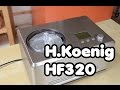 Hkoenig hf320 sorbetire rfrigrante 2 l  dballage et prsentation