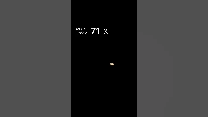 Zooming into Saturn with a Camera I Nikon Coolpix P1000 I