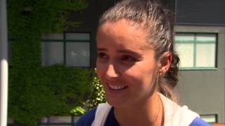 Laura Robson interviews for the job of Wimbledon Champion