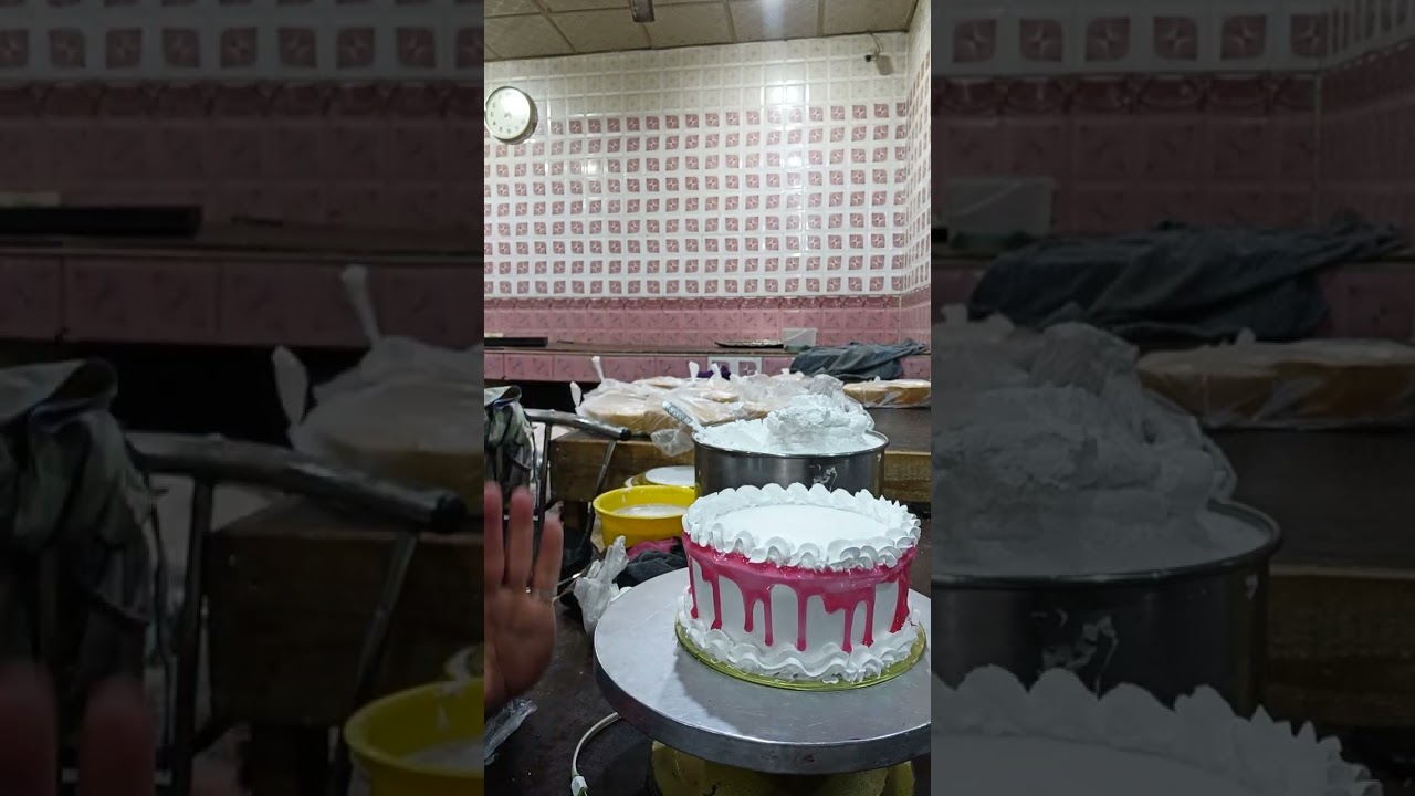 تزيين بسيط وسريع لكيكه صغيره