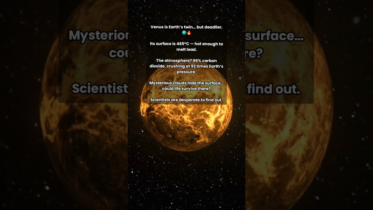 The Deadly Mystery of Venus Revealed 🌍🔥
