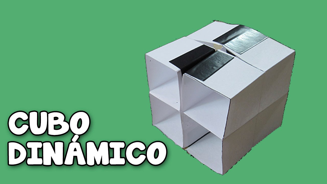 Cómo Hacer Un Cubo Como Hacer Un Cubo Que Gira Para Todos Los Lados│How To Make a Homemade  Paper Origami Cube - YouTube
