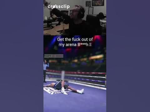 Knocked His Butt OUT OF THE RING - YouTube