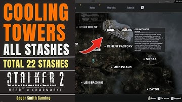 STALKER 2 Cooling Towers All Stashes & Loot Locations Guide #stalker2