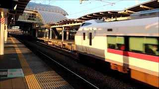 651系・E653系他　ひたち野うしく駅高速通過2[最終日]