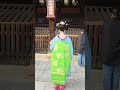 Geisha / Maiko Demonstrate How to Pray at Kitano Tenmangu Shrine – Kyoto, Japan