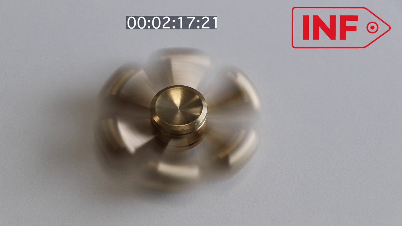 Fidget Spinner 6 arm mässing