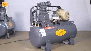 Air Compressor Working |How to use an Air Compressor? |Air Compressor in Rajkot| NB Air Compressor