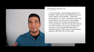 Proofreading:  Exercise & Practice, Two Profile