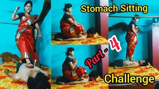 Paye Alta Pore Stomach Sitting Trampling Challenge Part -4 Most Request Video 