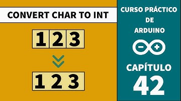 ADC42 - Char to integer || Arduino