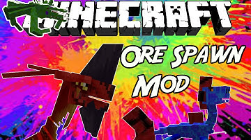 Minecraft Mod: " Ore Spawn Mod 1.7.10 "