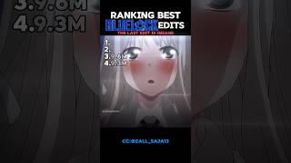 Ranking Best Blue Lock Edits P.11 #anime #bluelock #viral #shorts #football
