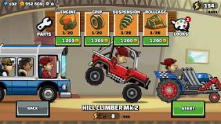 Hill climb racing 2//All Vehicles Horn in Garage screenshot 4