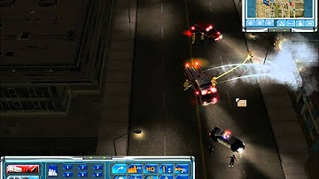 Emergency 4 LA Mod House fire & Fight in progress