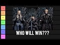 Who Will Sit on the Iron Throne? - TIER LIST - YouTube
