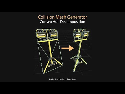 Collision Mesh Generator | Convex Decomposition for Unity