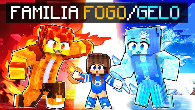 O AMOR PROIBIDO de uma ELEMENTAL e um GAROTO HUMANO no Minecraft ◂Miika▸ 