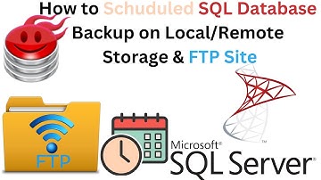 How to Scheduled SQL Database Backup on Local/Remote Storage & FTP Site | Get Notification of Backup