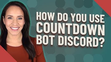 How do you use countdown BOT discord?