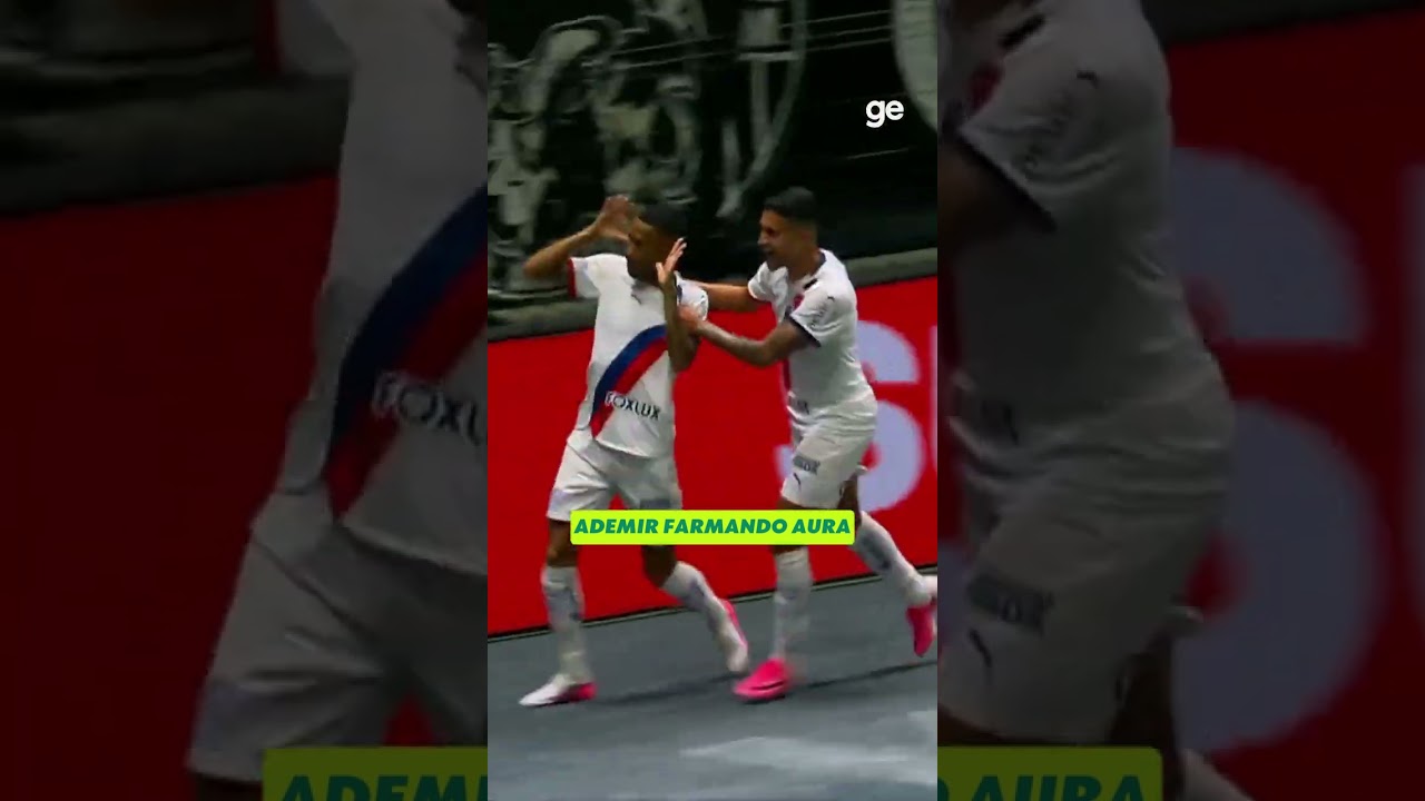 DEFESAÇA DE EVERSON EM CHUTE DE NESTOR | Atlético-MG x Bahia | Brasileirão | #shorts | ge.globo