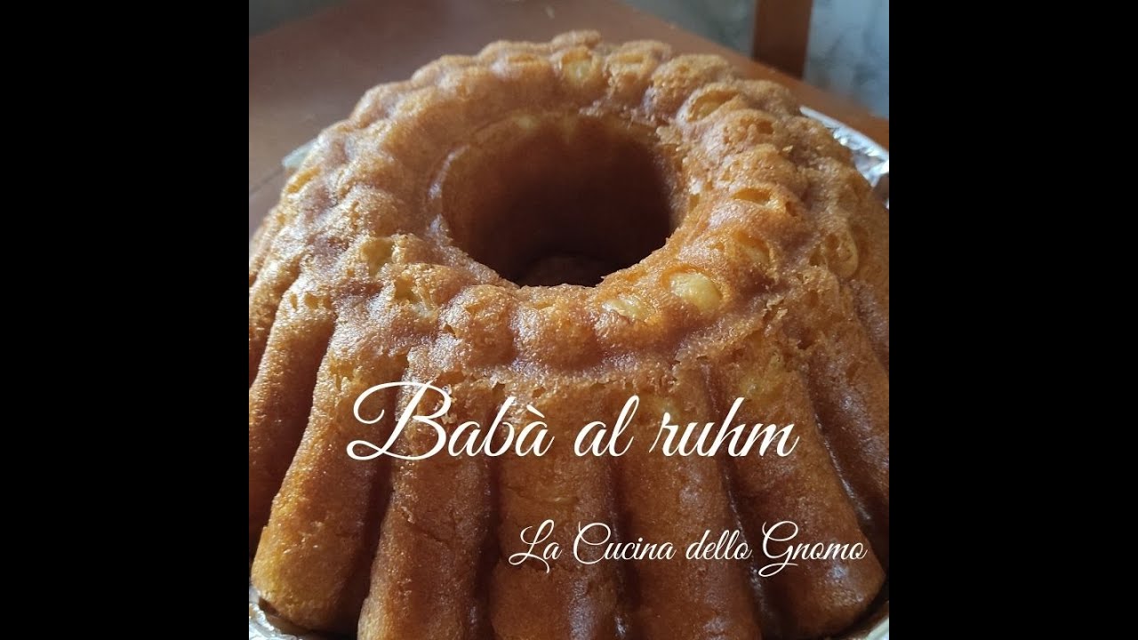 Babà al Ruhm #babà, #ricetta babà,