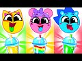 Yummy Rainbow Milkshake Stories | Funny Toddlers Cartoon Stories by Toddler Zoo Tales
