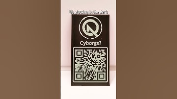 Hiding #3dprinted glowing QR codes at a music festival