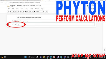 ✅  How To Perform Calculations On A List In Python 🔴