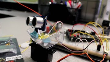 Head with Servo and Ping Ultrasonic Sensor