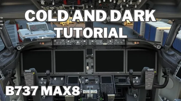 iFly B737 MAX8 Cold and Dark startup and Weight and Balance tutorial