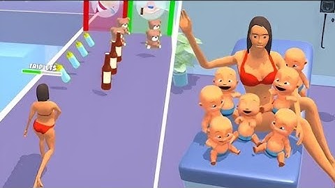 🎮pregnant run game Mix Levels Walk through (Android, ios Mobile game)